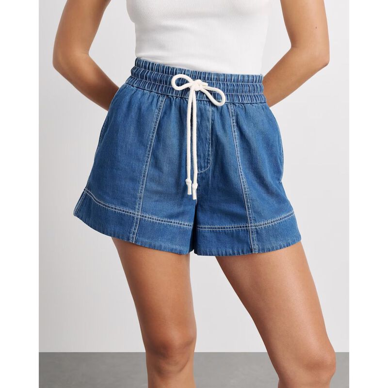 JAG Nyra Pull On Denim Short image number 6